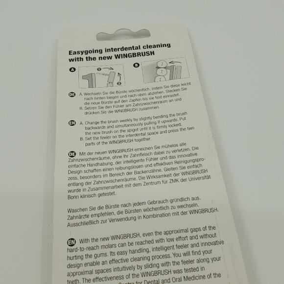 Wingbrush 8X Interdental Brush Heads Attachments Refill Set ISO3 New - Picture 7 of 9